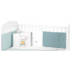 EDREDON DE CUNA Y PROTECTOR  60/120 ELEPHANT TIME