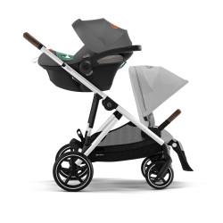 CYBEX GAZELLE S SILLA SILVER LAVA GREY