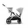 CYBEX GAZELLE S SILLA SILVER LAVA GREY