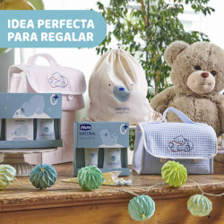 SET BOLSA COSMETICA PIQUÉ ROSA