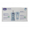 SET BOLSA COSMETICA PIQUÉ CELESTE