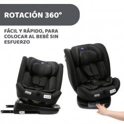 UNICO EVO I-SIZE (40-150 CM) BLACK