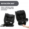 UNICO EVO I-SIZE (40-150 CM) BLACK