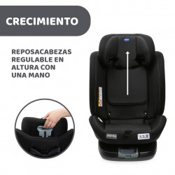 UNICO EVO I-SIZE (40-150 CM) BLACK