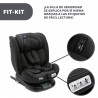 UNICO EVO I-SIZE (40-150 CM) BLACK