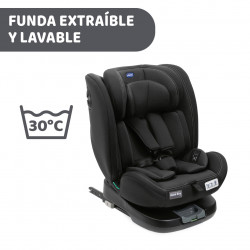 UNICO EVO I-SIZE (40-150 CM) BLACK