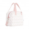 BOLSO MATERNAL PROME AURA BEIGE/FLORES