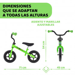 BICICLETA SIN PEDALES CHICCO FIRST BIKE VERDE