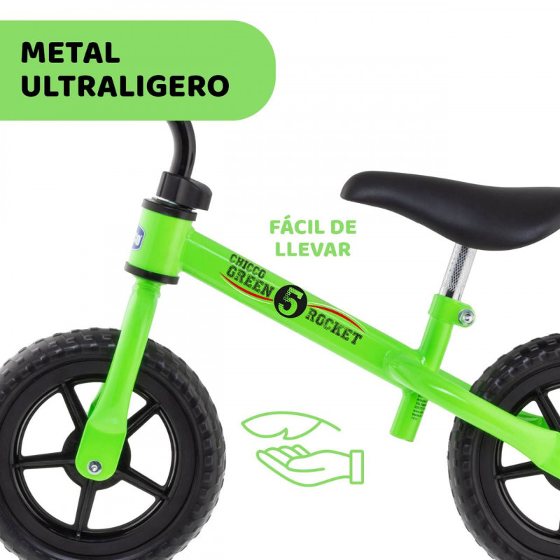 Bicicleta sin Pedales Chicco First Bike para Niños de 2 a 5 Años