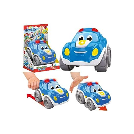 COCHE POLICIA RETROFRICCION CON LUCES