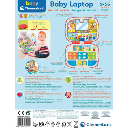 BABY LAPTOP AMIGOS ANIMALES