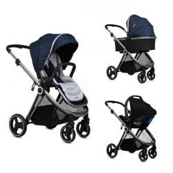 TRIO SPACE + PORTABEBE AZUL