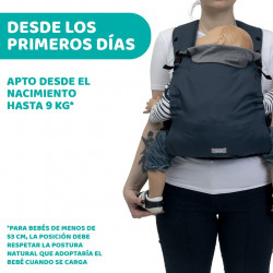 PORTABEBÉS SKIN FIT BLUE