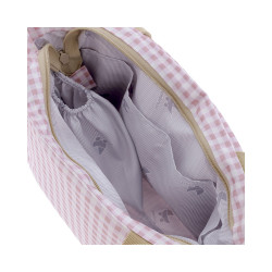 BOLSO ORGANIZADOR VICHY ROSA 13X38X20 CM