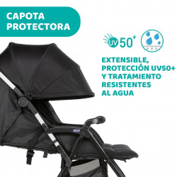 OHLALÀ TWIN SILLA DE PASEO GEMELAR BLACK