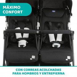 OHLALÀ TWIN SILLA DE PASEO GEMELAR BLACK