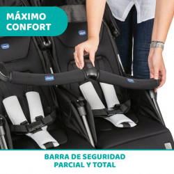 OHLALÀ TWIN SILLA DE PASEO GEMELAR BLACK