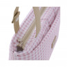 BOLSO ORGANIZADOR VICHY ROSA 13X38X20 CM