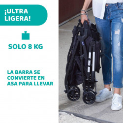 OHLALÀ TWIN SILLA DE PASEO GEMELAR BLACK