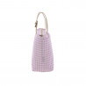 BOLSO ORGANIZADOR VICHY ROSA 13X38X20 CM