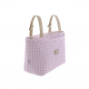 BOLSO ORGANIZADOR VICHY ROSA 13X38X20 CM