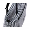 BOLSO ORGANIZADOR VICHY NEGRO 13X38X20 CM