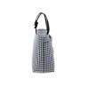 BOLSO ORGANIZADOR VICHY NEGRO 13X38X20 CM