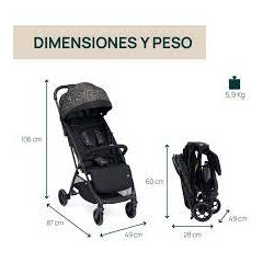 GLEE SILLA DE PASEO BLACK