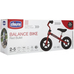 BICICLETA SIN PEDALES CHICCO FIRST BIKE ROJO