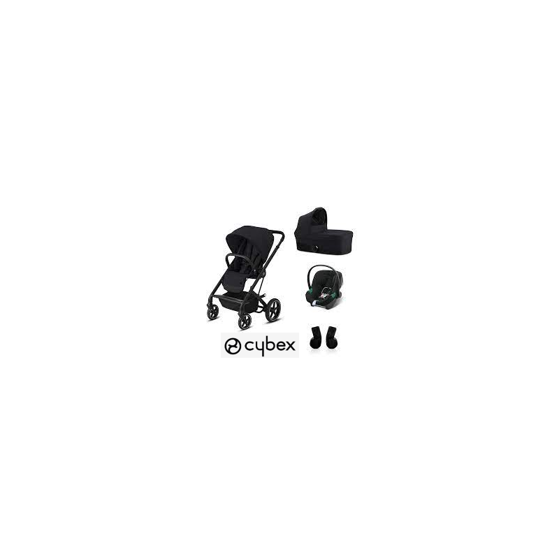 CYBEX TRIO BALIOS S LUX BLACK+COT S+ATON B2 DEEP BLACK