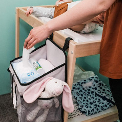 ORGANIZADOR COLGANTE DE PAÑALES PARA BEBÉ