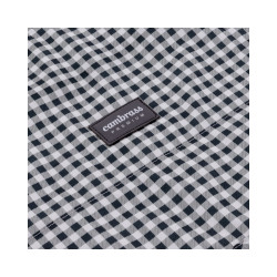 COLCHONETA SILLA UNIVERSAL VICHY NEGRO 35X85X1 CM