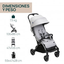 GOODY XPLUS SILLA DE PASEO PEARL GREY