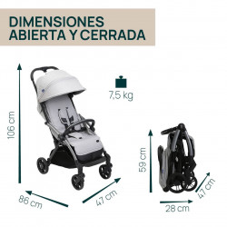 GOODY XPLUS SILLA DE PASEO PEARL GREY