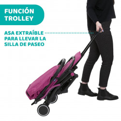 TROLLEY ME SILLA DE PASEO AURORA PINK