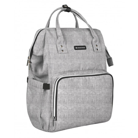 MOCHILA MATERNAL SIENA GRIS CLARO
