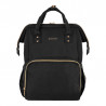 MOCHILA MATERNAL SIENA NEGRO/DORADO