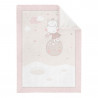 MANTA CUNA SHERPA 110/140 HIPPO DREAMS ROSA