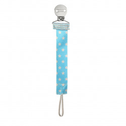 CLIP SUJETA CHUPETES FASHION AZUL