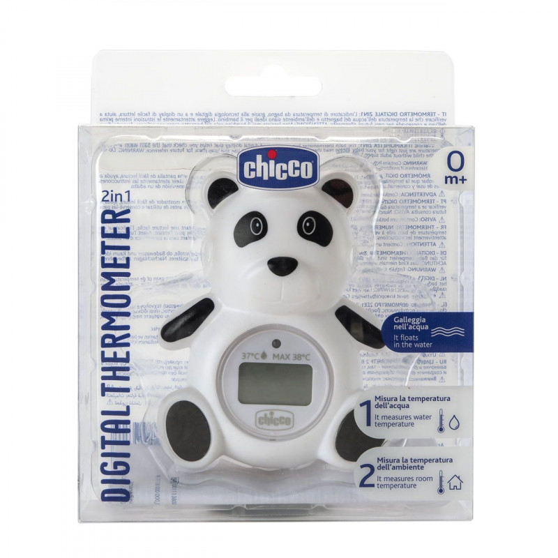 TERMÓMETRO DIGITAL PARA BAÑO Y HABITACIÓN PANDA