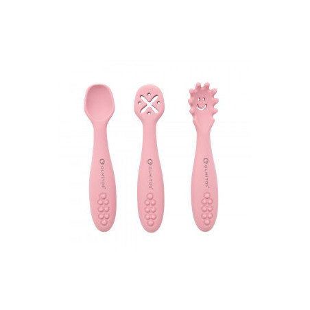 SET CUBIERTOS DE APRENDIZAJE PINK