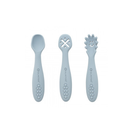 SET CUBIERTOS DE APRENDIZAJE GREY