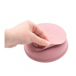 VAJILLA 4 PIEZAS SILICONA PINK