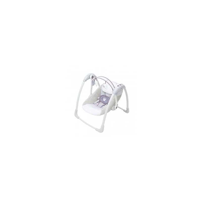 HAMACA COLUMPIO MUSICAL OWL PINK