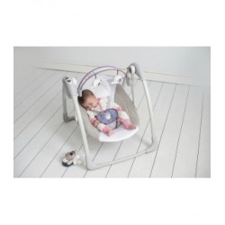 HAMACA COLUMPIO MUSICAL OWL PINK