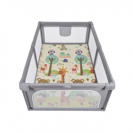 PARQUE DE JUEGO GRIS 180X120