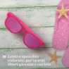 GAFAS DE SOL TRANSPARENTE ROSA +24M