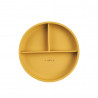 PLATO CON SECCIONES FOOD&FUN MOSTAZA