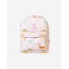 MOCHILA IMPERMEABLE INFANTIL HAPPY DINOS MOSTAZA