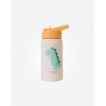 BOTELLA TERMICA CON PAJITA 350 ML DINO